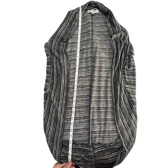 Red Pedal - Womens Black & Gray Tank Cover up, no closure size:Large - Picture 3 of 3